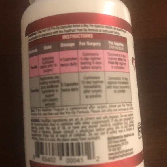 SOLD!!!  Heal Fast for injuries, wounds, before surgery - Picture 4 of 4